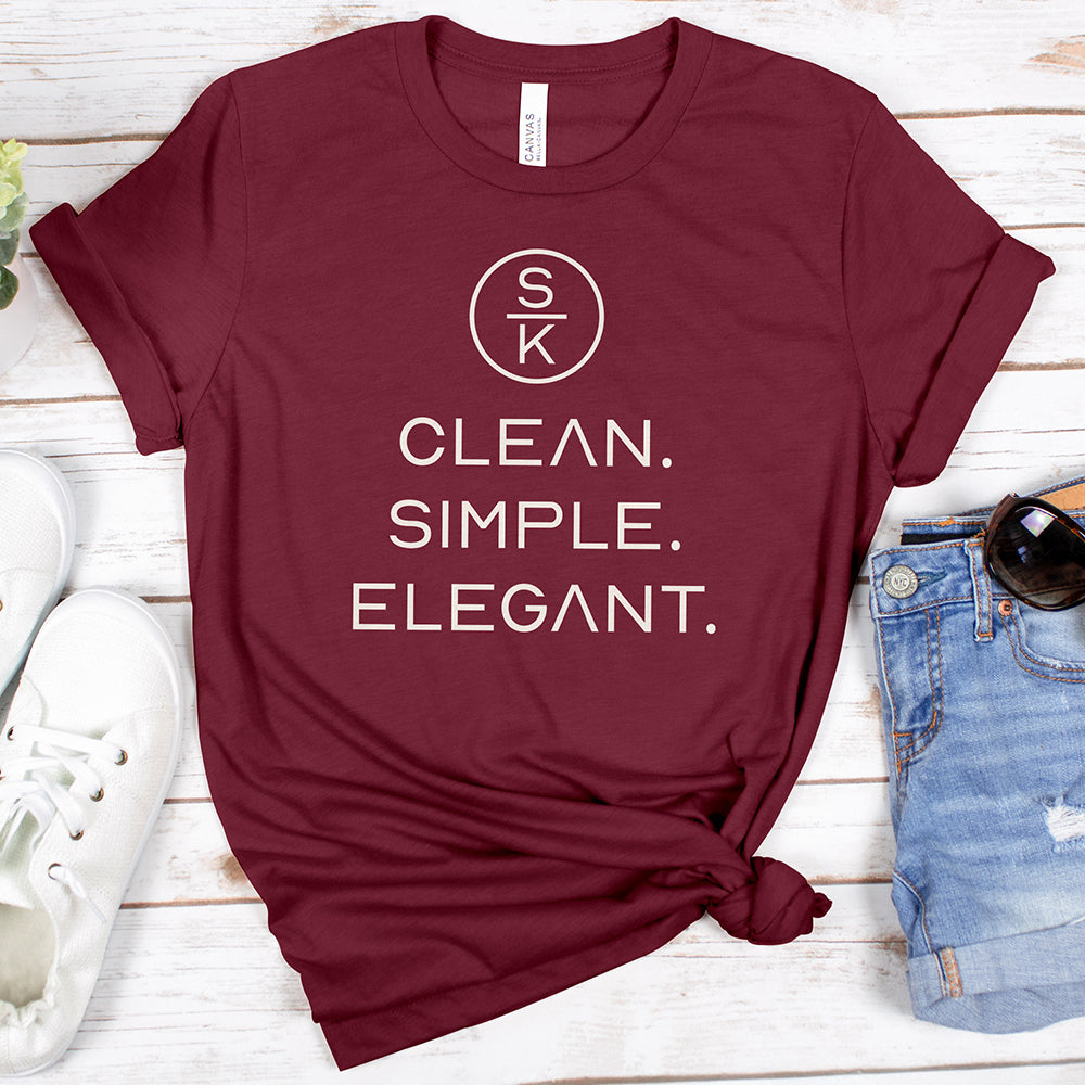 Clean Simple Elegant Tee