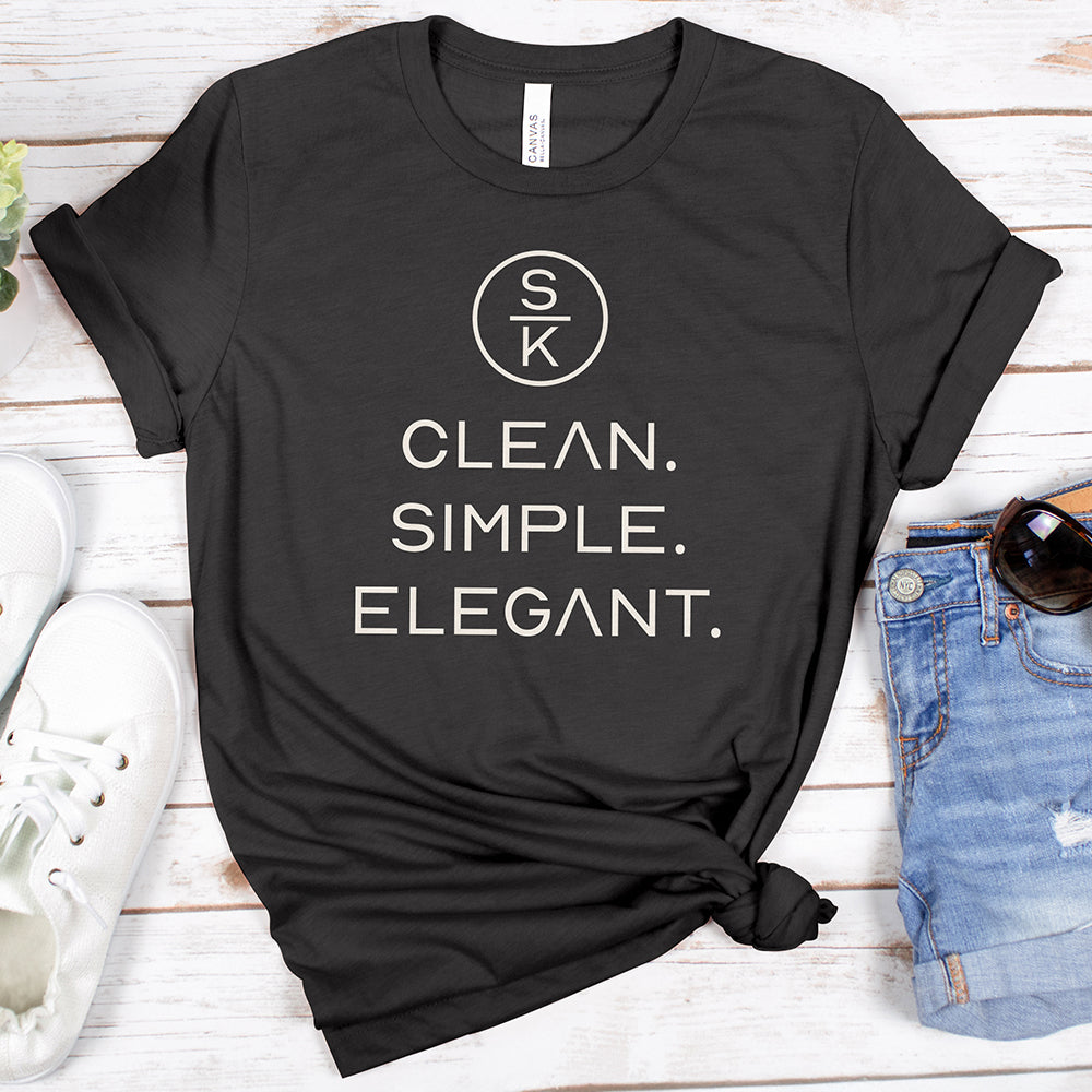 Clean Simple Elegant Tee