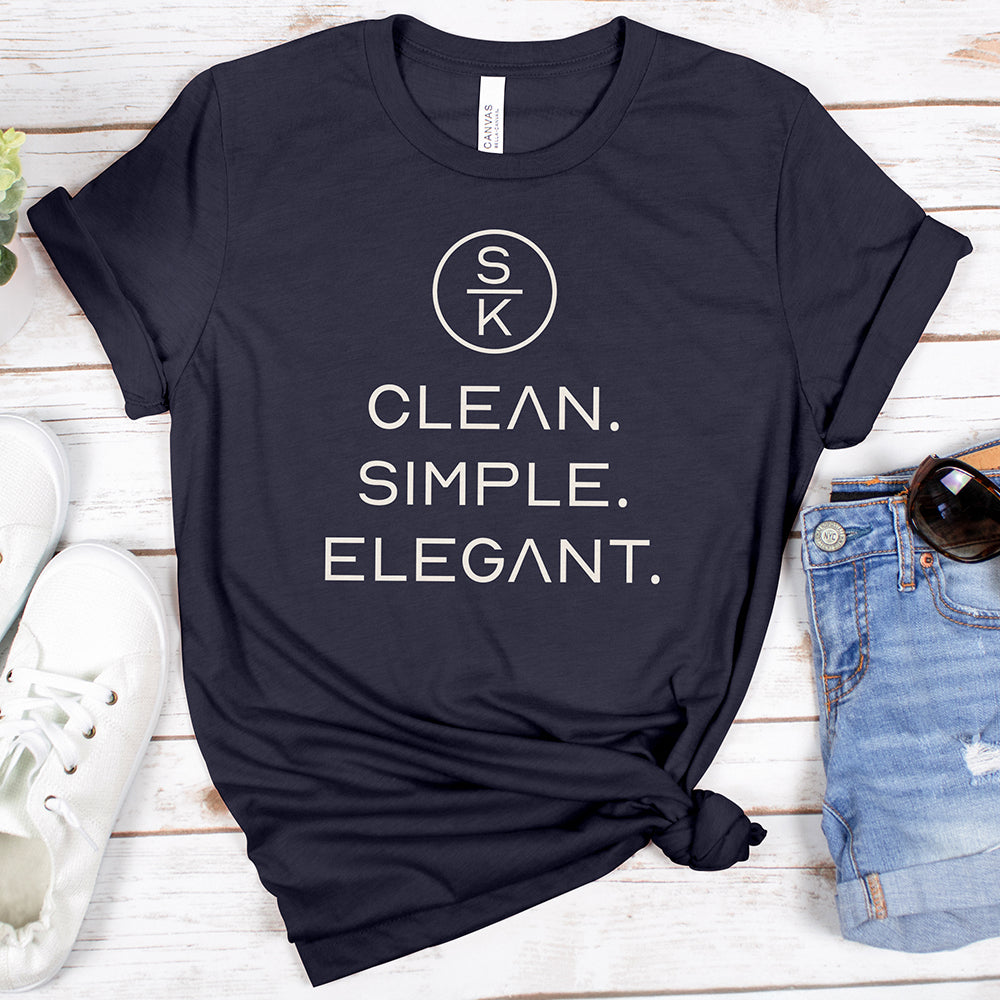 Clean Simple Elegant Tee