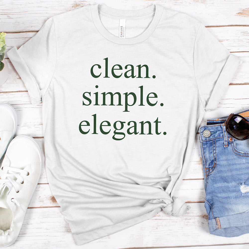 Clean Simple Elegant Tee
