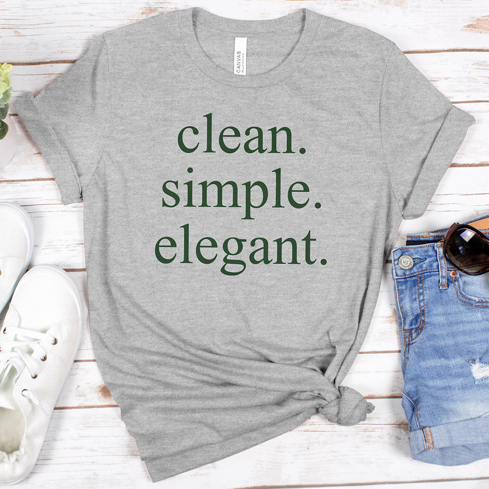 Clean Simple Elegant Tee