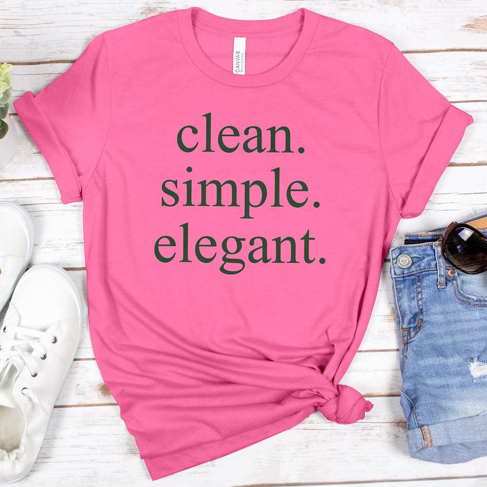 Clean Simple Elegant Tee