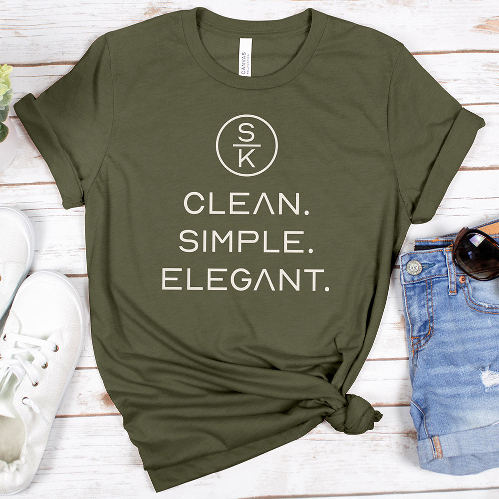 Clean Simple Elegant Tee