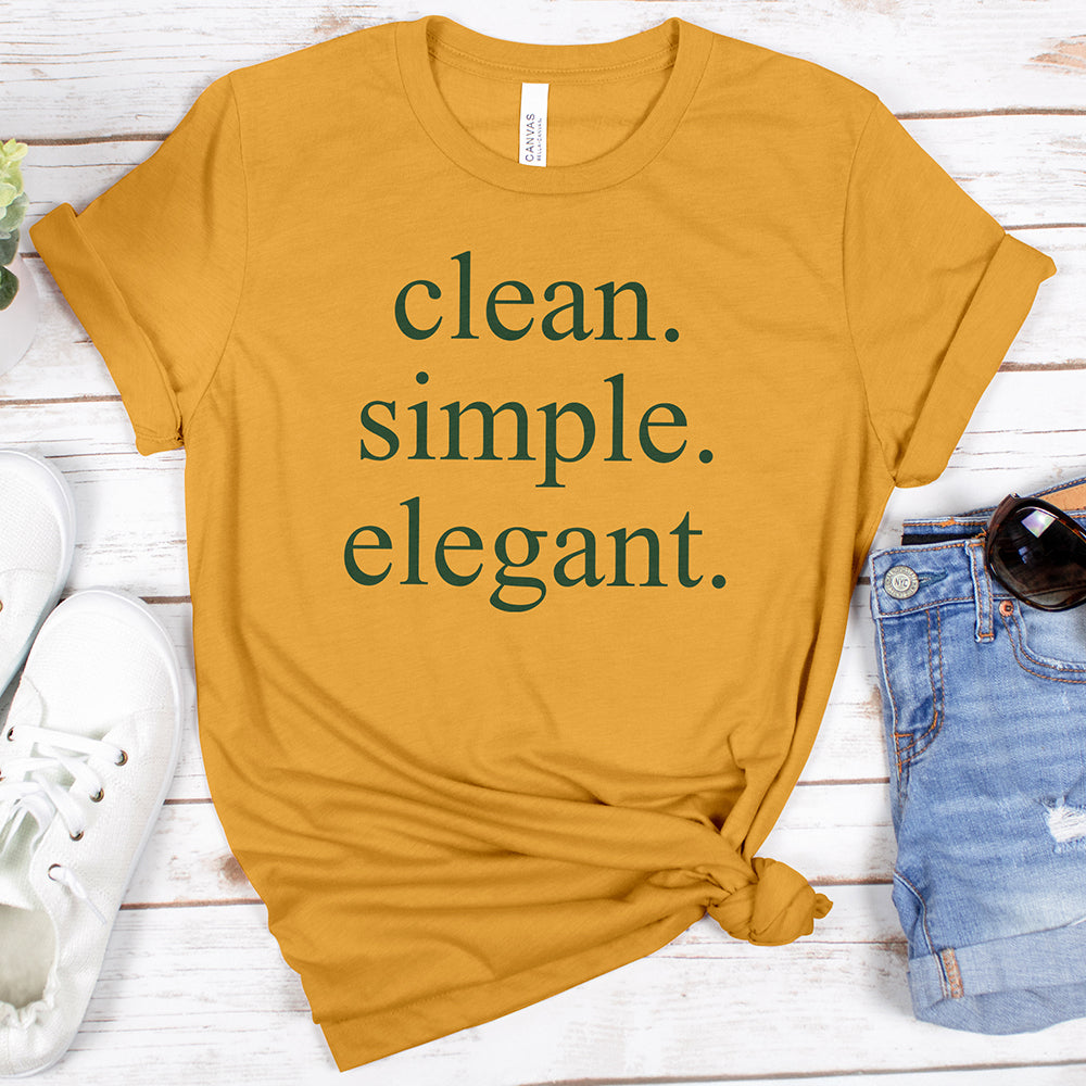 Clean Simple Elegant Tee