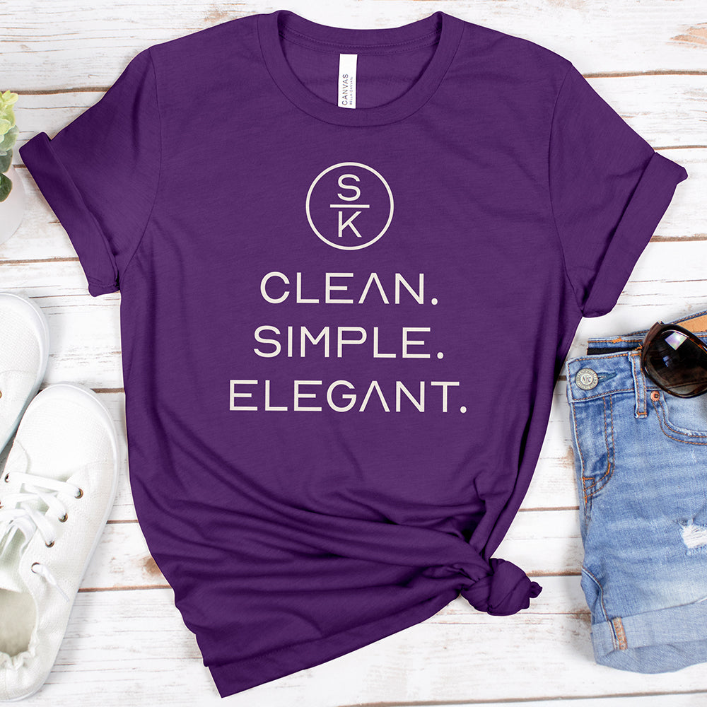 Clean Simple Elegant Tee