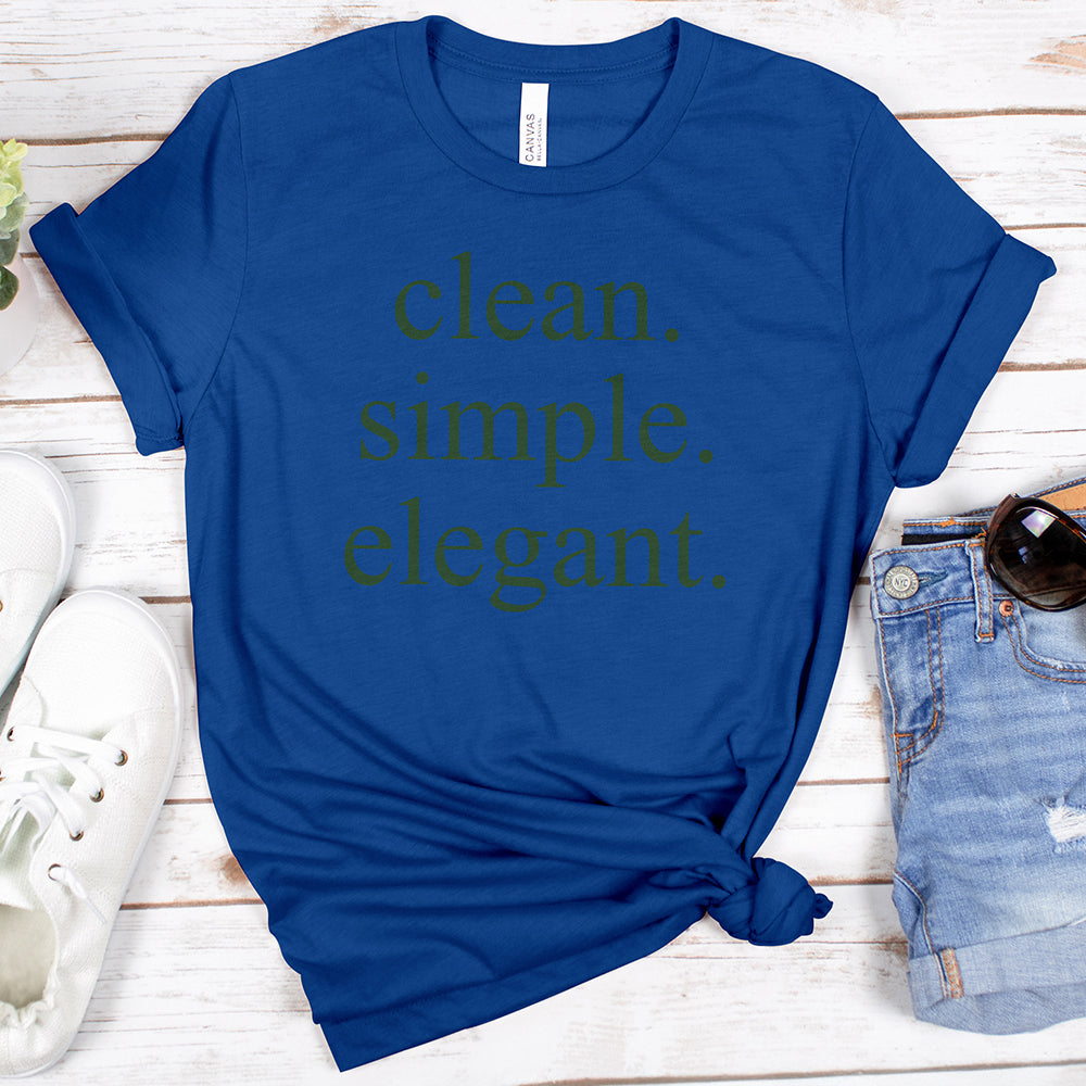 Clean Simple Elegant Tee