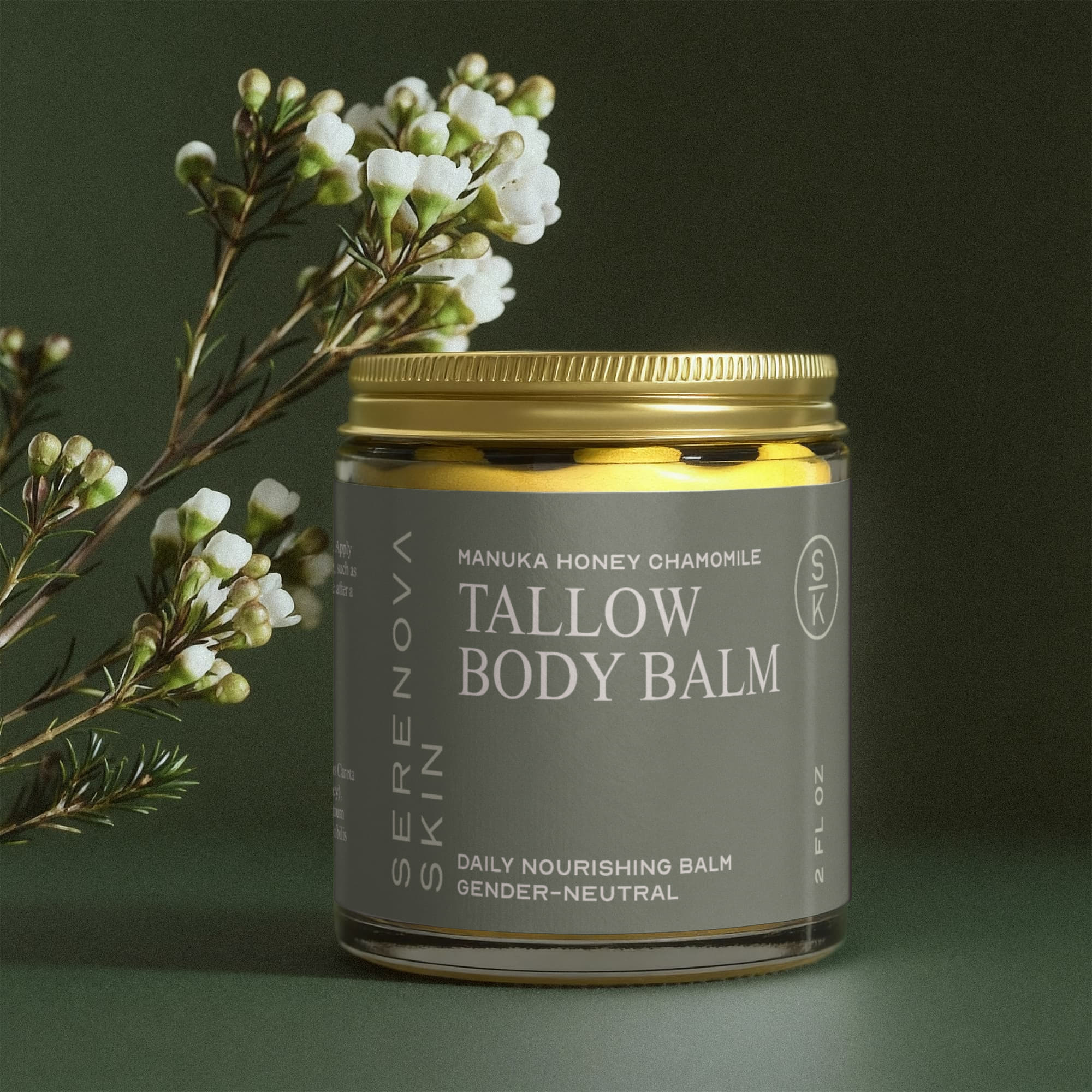 Manuka Honey Chamomile Tallow Body Balm